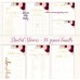 Burgundy Bridal shower games bundle, pink Bridal Shower games bundle,61c